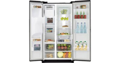Samsung RS7567BHCBC American Fridge Freezer in Black Samsung RS7567BHCBC American Fridge Freezer in Black